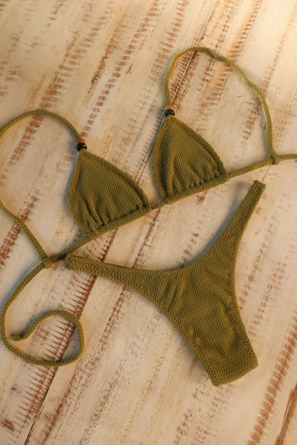 CALCINHA SUN CARMEL PISTACHE