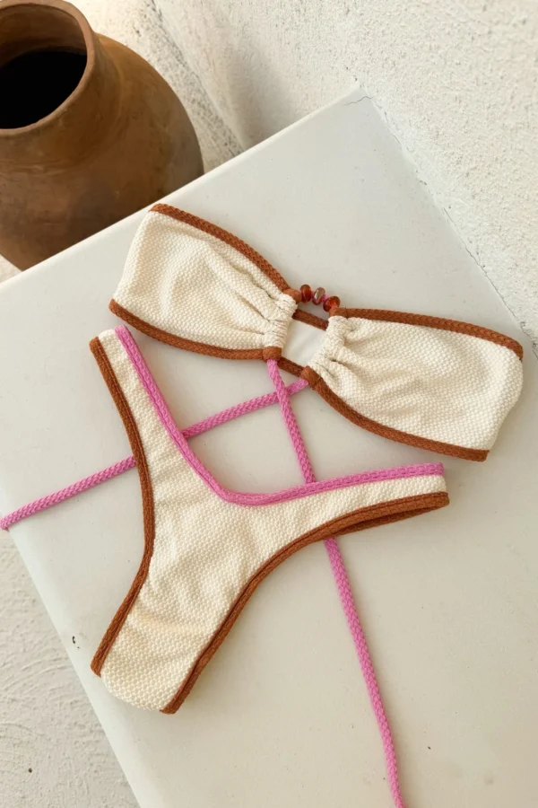 SUTIÃ MILLA CARMEL OFF WHITE/MILK SHAKE