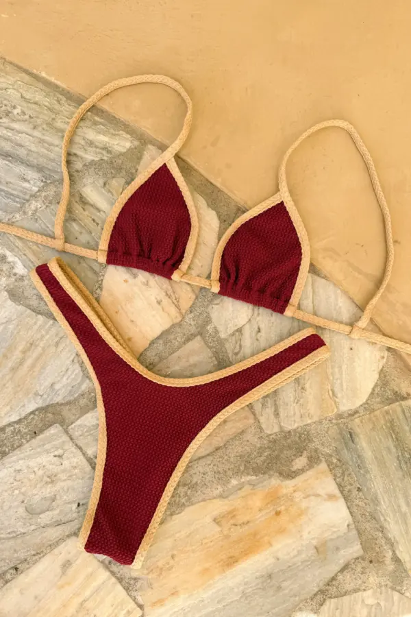 SUTIÃ ANA CARMIM AREIA